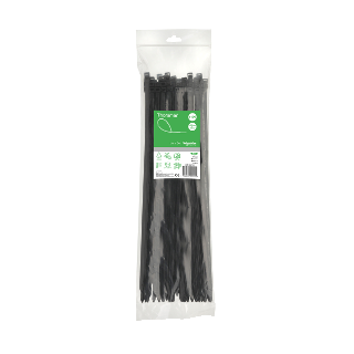 370MMx 7.6 CABLE TIE BLACK (15") Heavy-duty