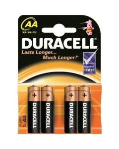 Duracell Battery AA Card 4