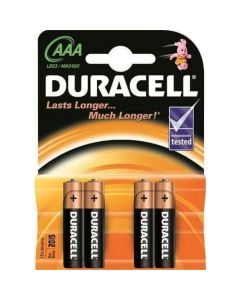Duracell Battery AAA Card 4