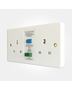 Twin Unswitched Rcd Socket