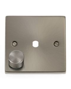 Click Deco 1 Gang Dimmer Plate Rotary Type