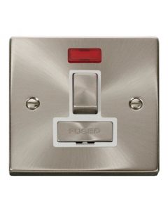 Click Deco Fused Spur Ingot Switch Neon Wh