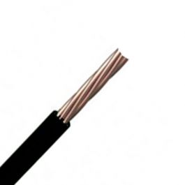 6mm Black Single PVC Cable 