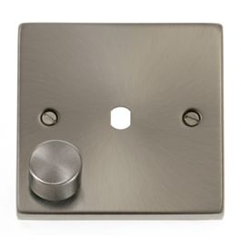 Click Deco 1 Gang Dimmer Plate Rotary Type