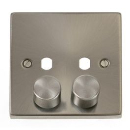 Click Deco 2g 2way Dimmer Plate